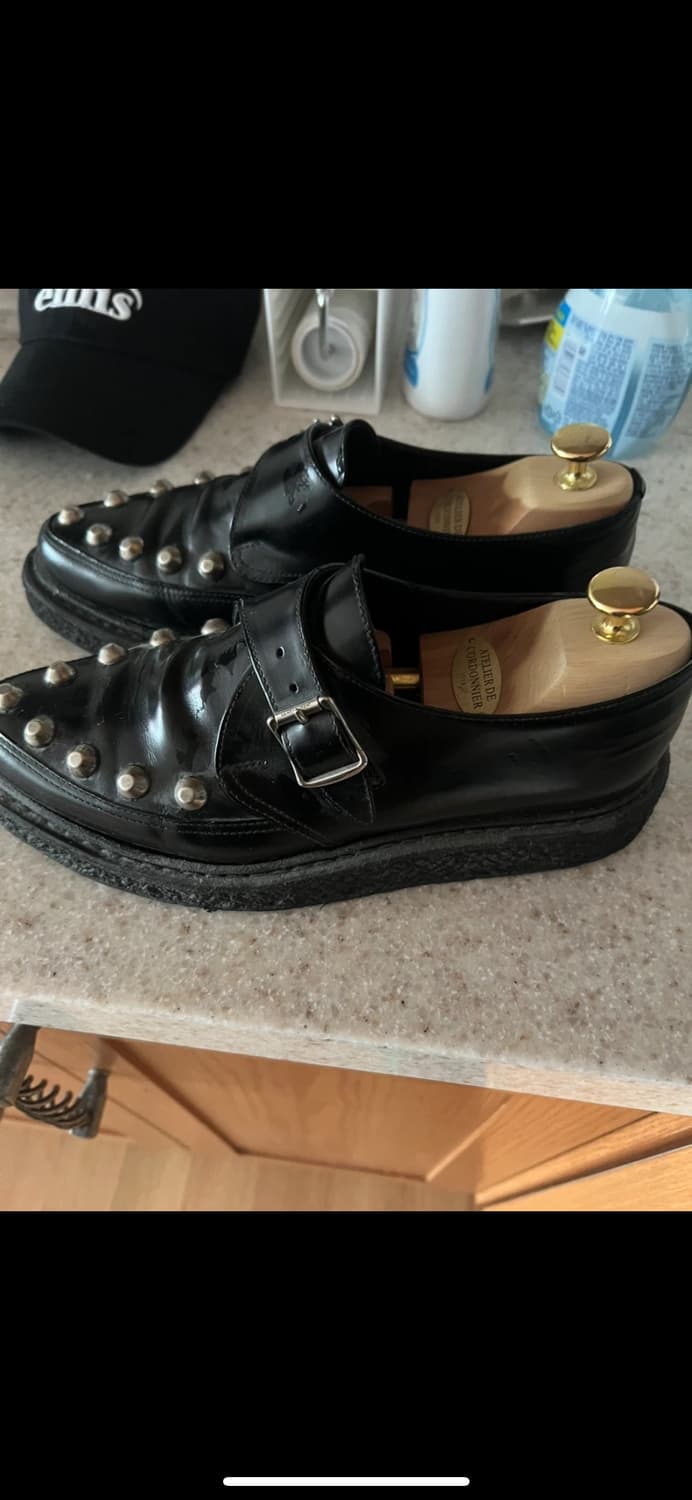 생로랑 스터드 몽크 스트랩 로퍼 상품이미지2