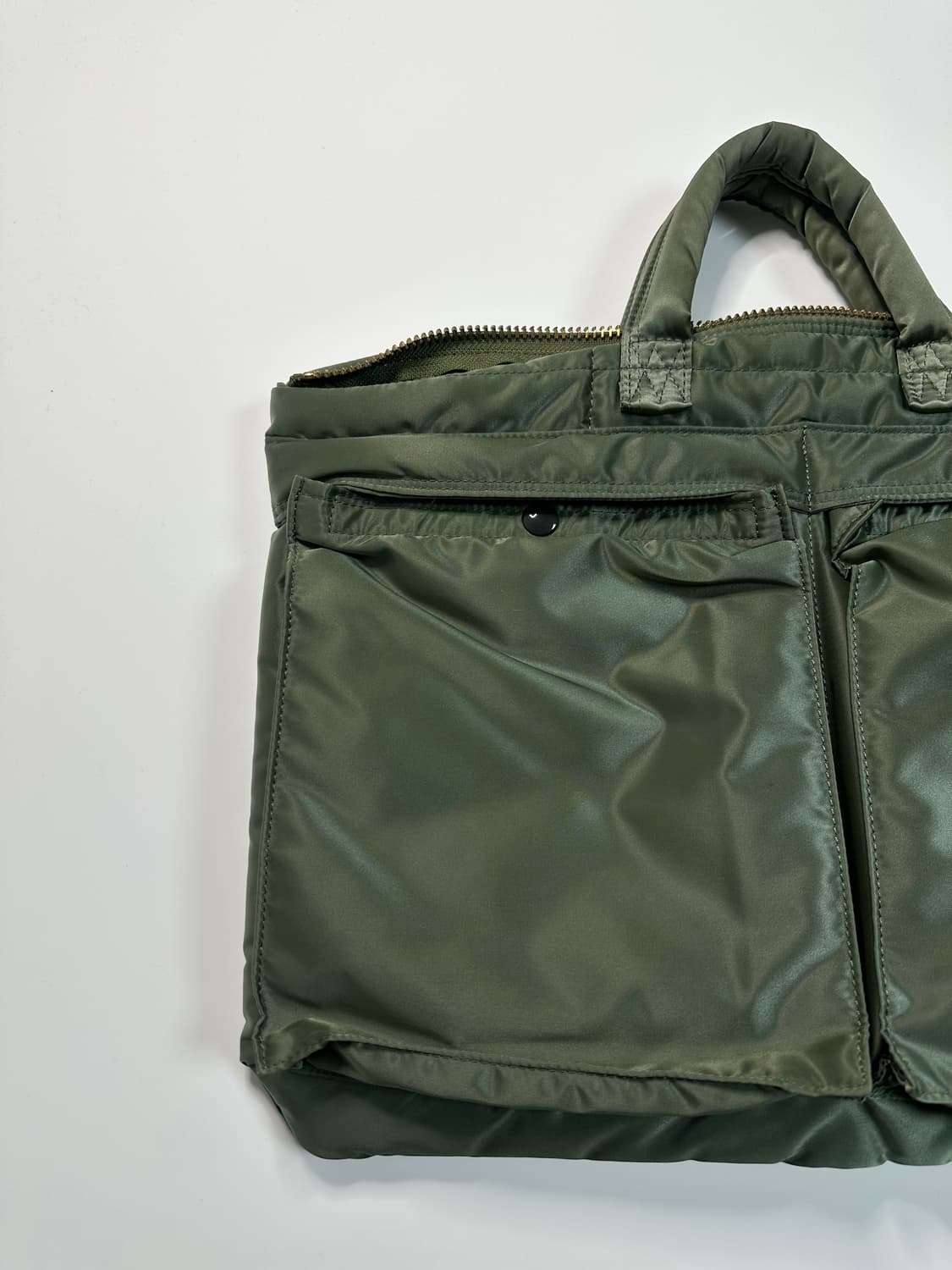 요시다포터 브리프케이스 세이지그린 상품이미지2