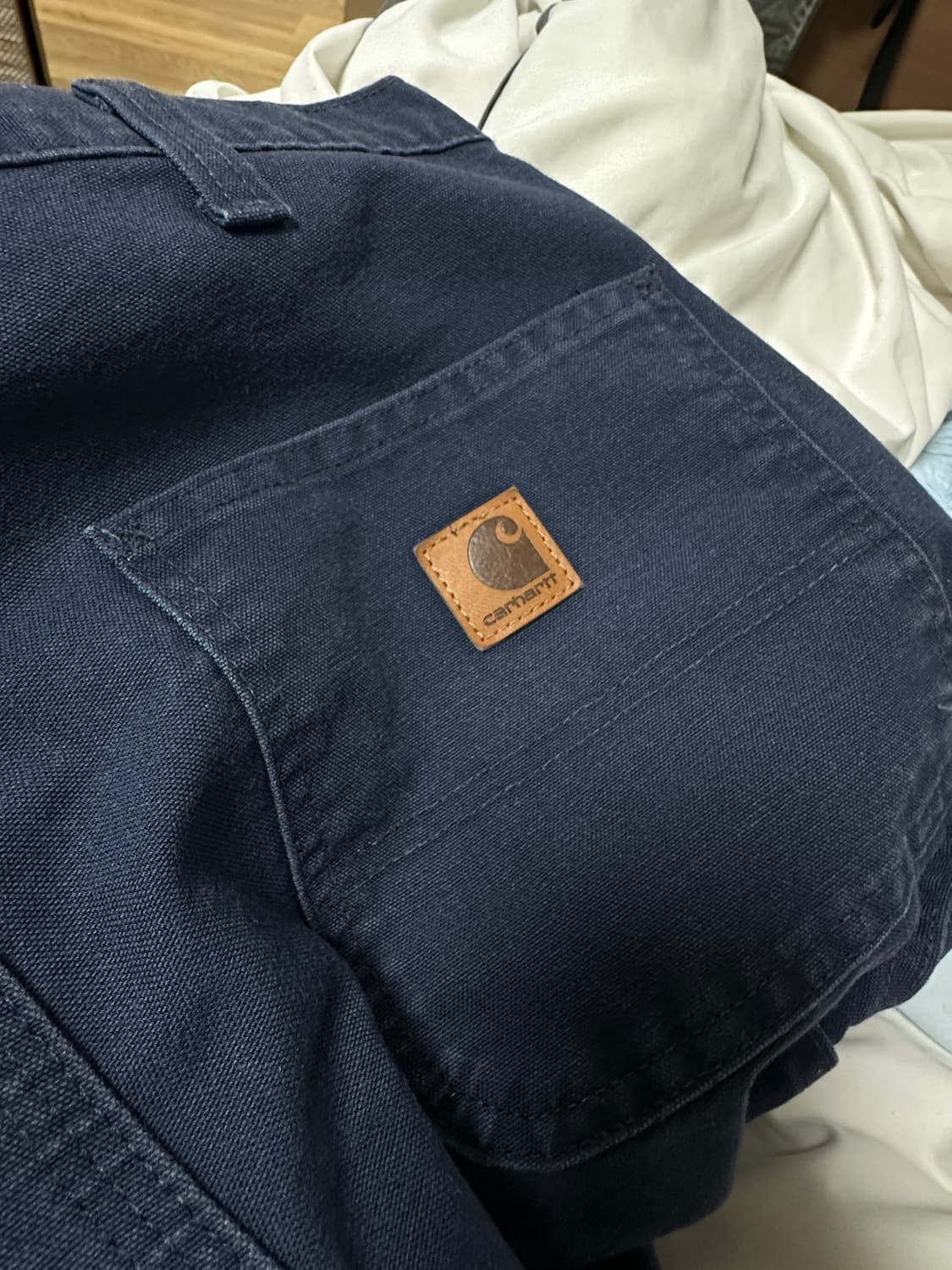 칼하트 덩가리핏 네이비 상품이미지9