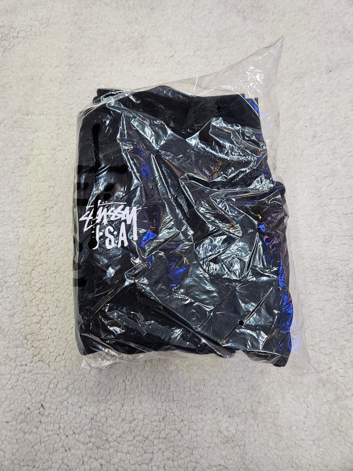 스투시 USA 후드티 블랙  상품이미지3