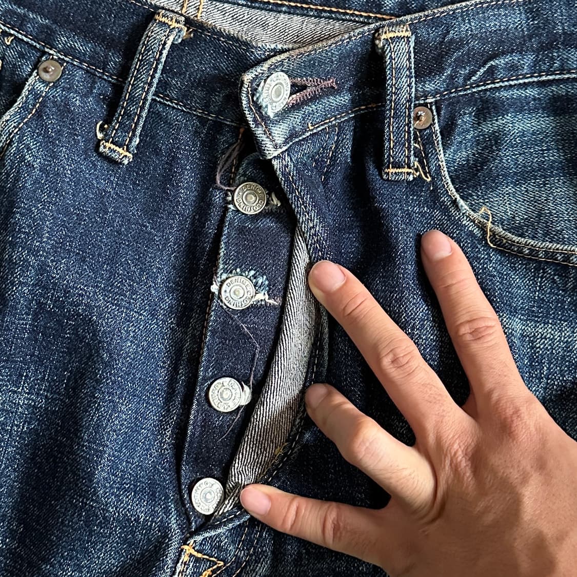 Denime selvedge denim pants 상품이미지6