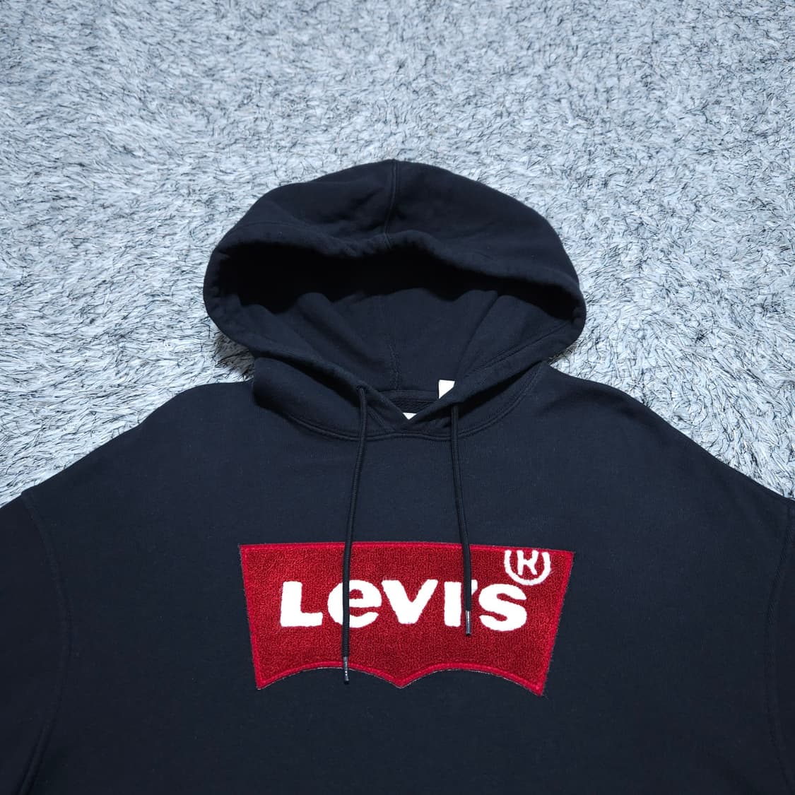 리바이스) M 남자 오버핏 후드티셔츠 / 왕눈이샵 상품이미지3