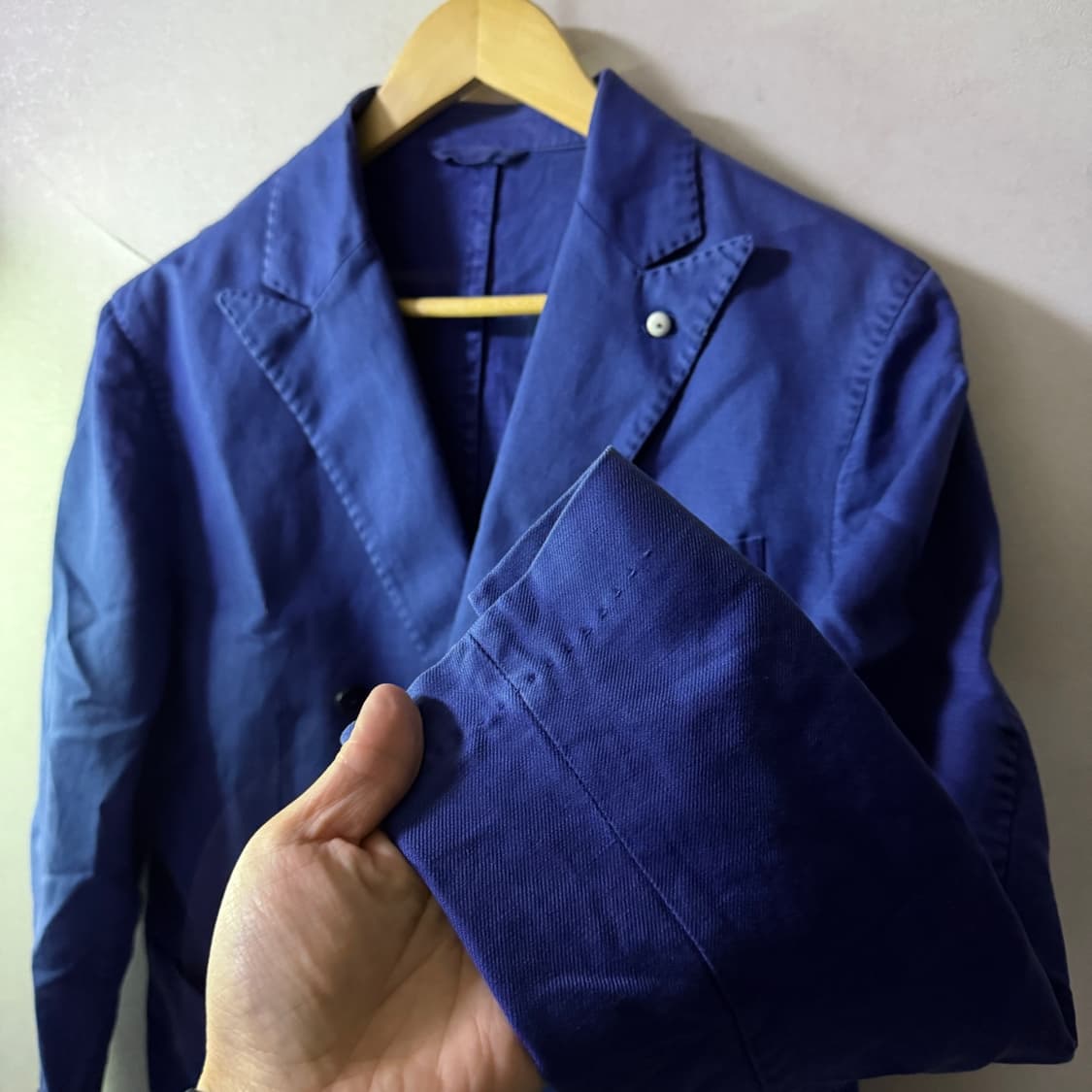L.B.M 1911 남성 더블 자켓 블루 (남성 95정도) 상품이미지2