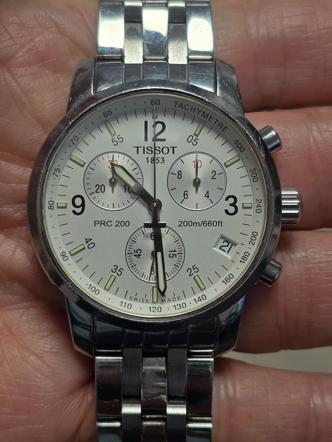 티쏘 (TISSOT) PRC200 메탈 T17.1.586.32 시계 (풀 상품이미지2