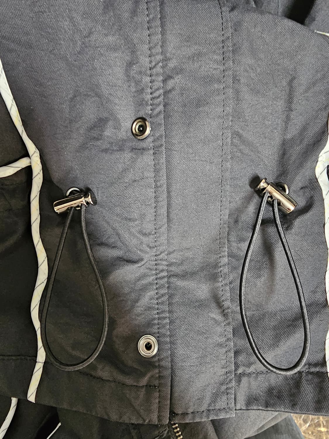 에고이스트 웨이스트 스트링 숏자켓 55 상품이미지3