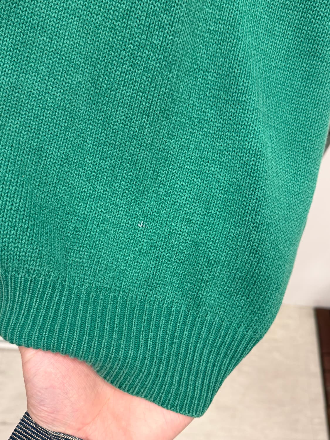 90s Polo RL 폴로 랄프로렌 크루넥 니트 (green) 상품이미지8