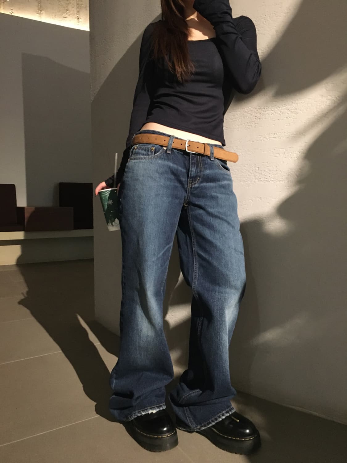 아워캐비넷 newtro low pants 상품이미지1