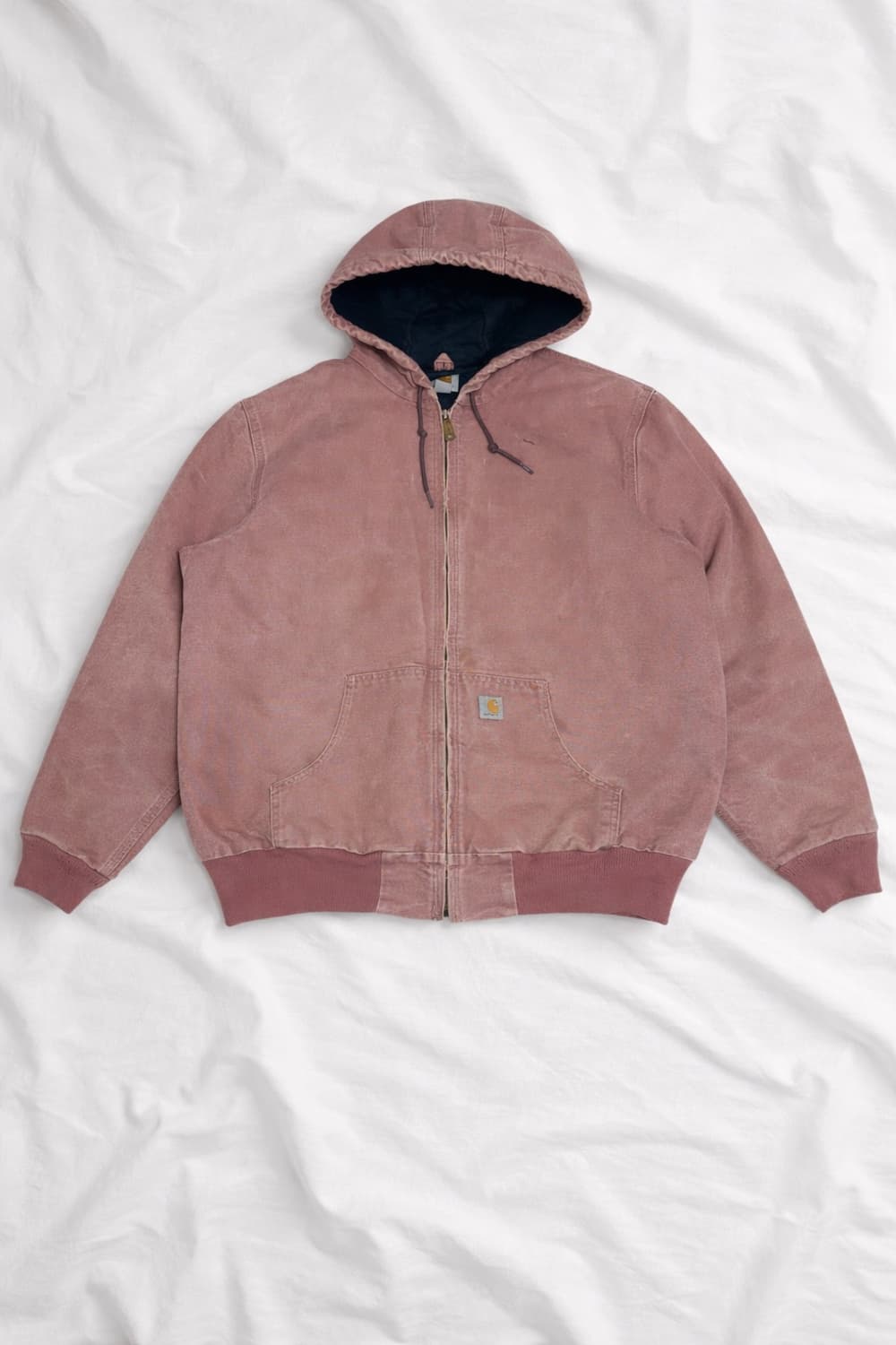 칼하트 후드 짚업 자켓 핑크 M/L 상품이미지2