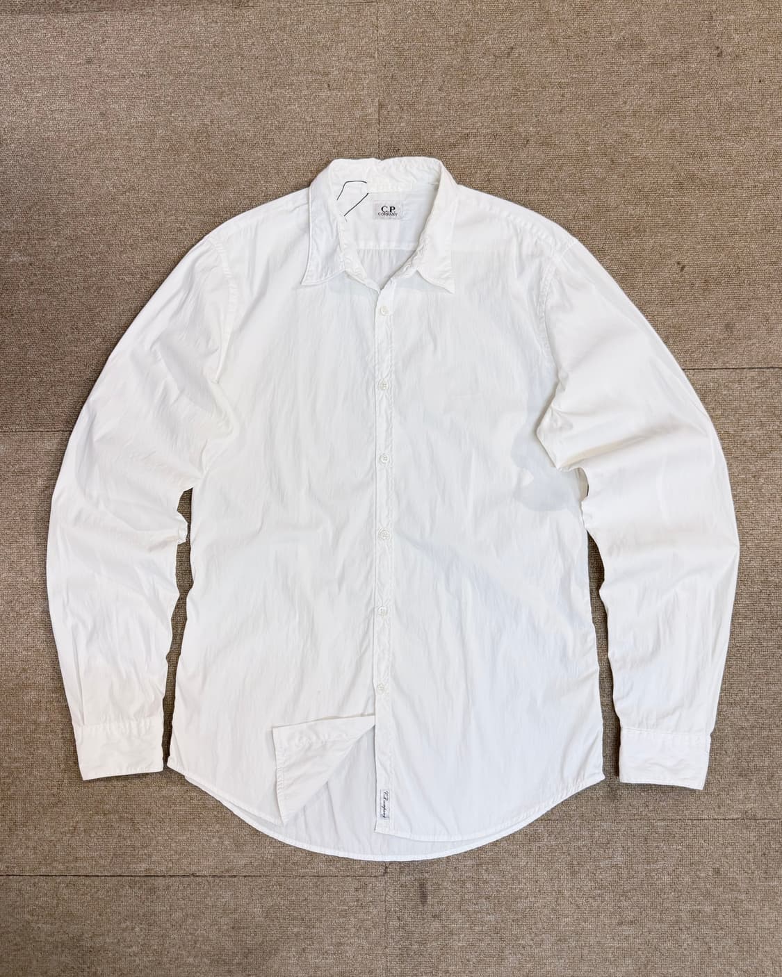 C.P company SPORTSWEAR 화이트셔츠 상품이미지1