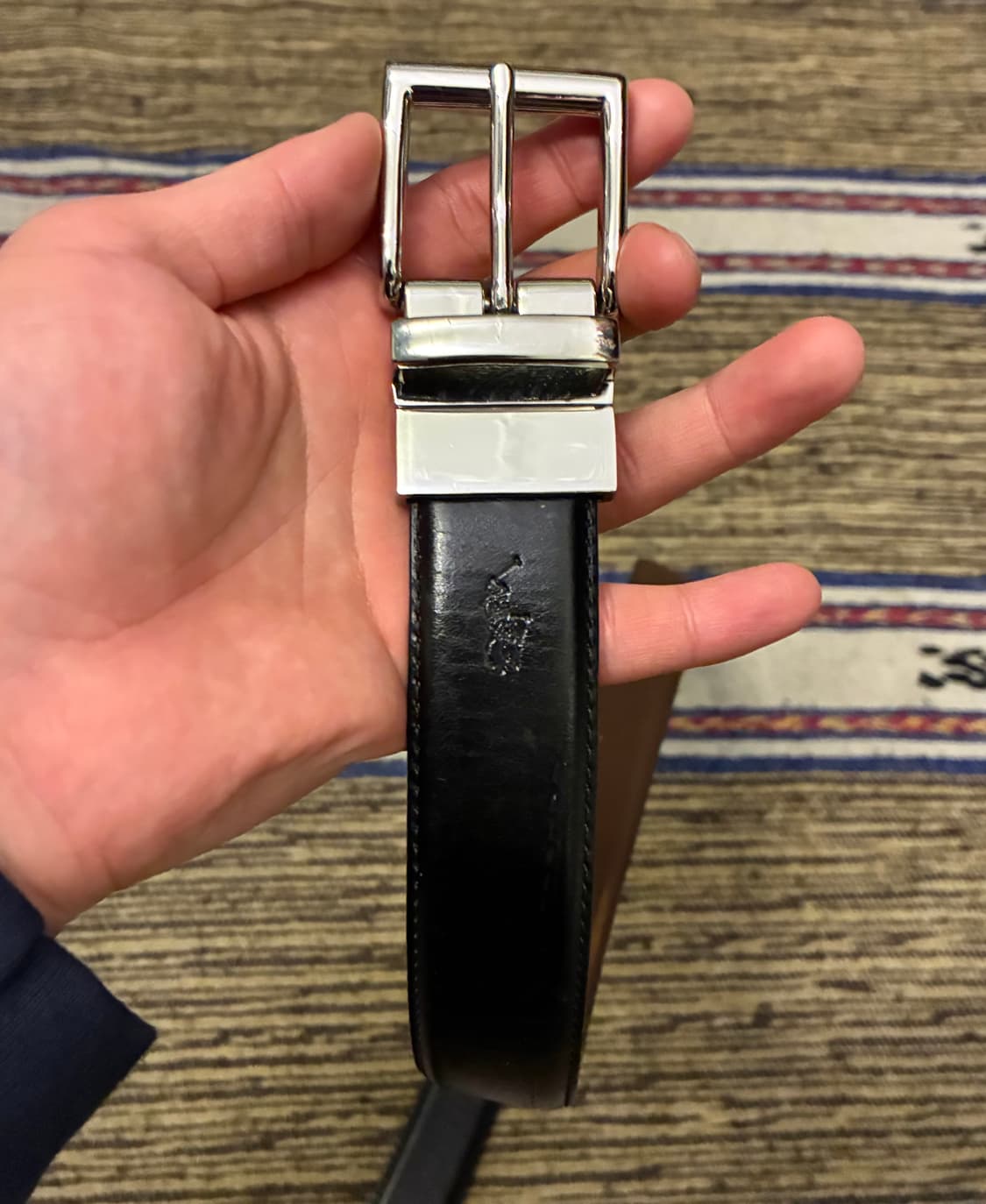 (30~33)POLO 폴로랄프로렌 리버시블 양면 레더벨트 가죽벨트 상품이미지6