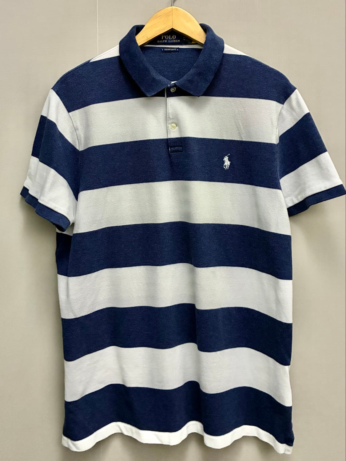 (L~XL)POLO 폴로랄프로렌 스트라이프 반팔 PK카라티셔츠 상품이미지1