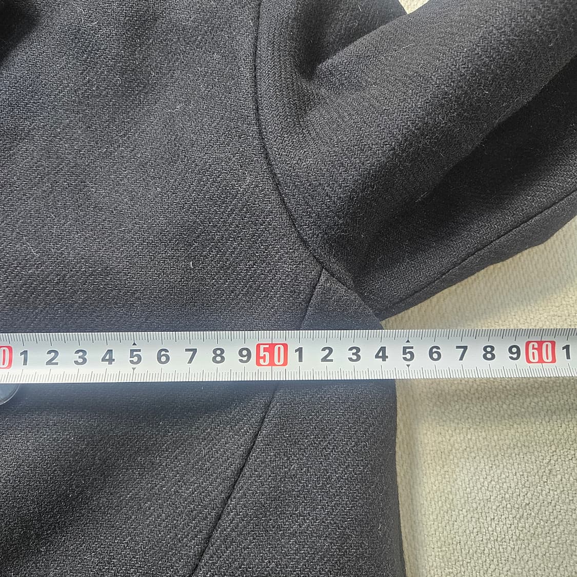 26 자라 울 혼방 더블 브레스티드 코트 0325Y 상품이미지5