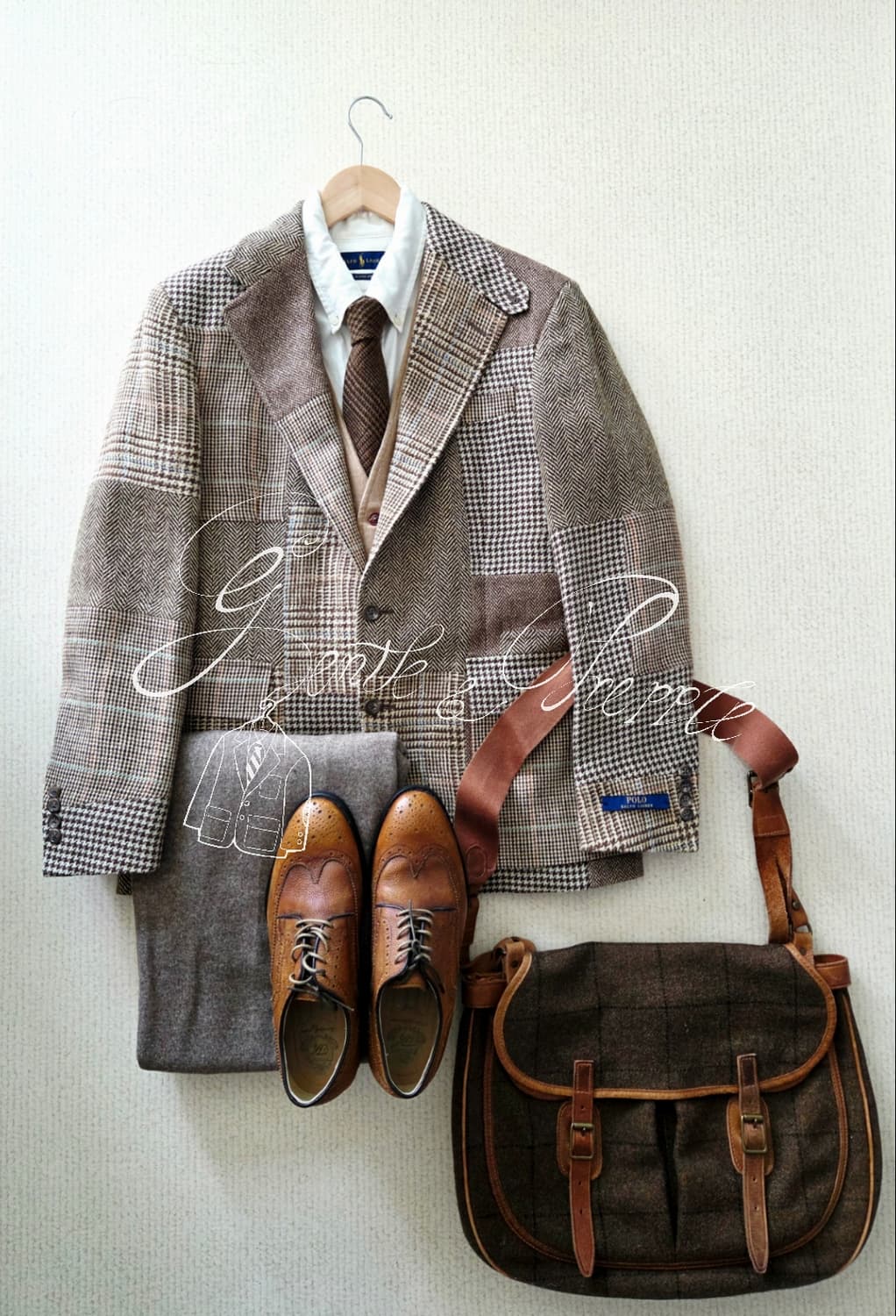 폴로 랄프로렌 RL67 패치워크 자켓 상품이미지2