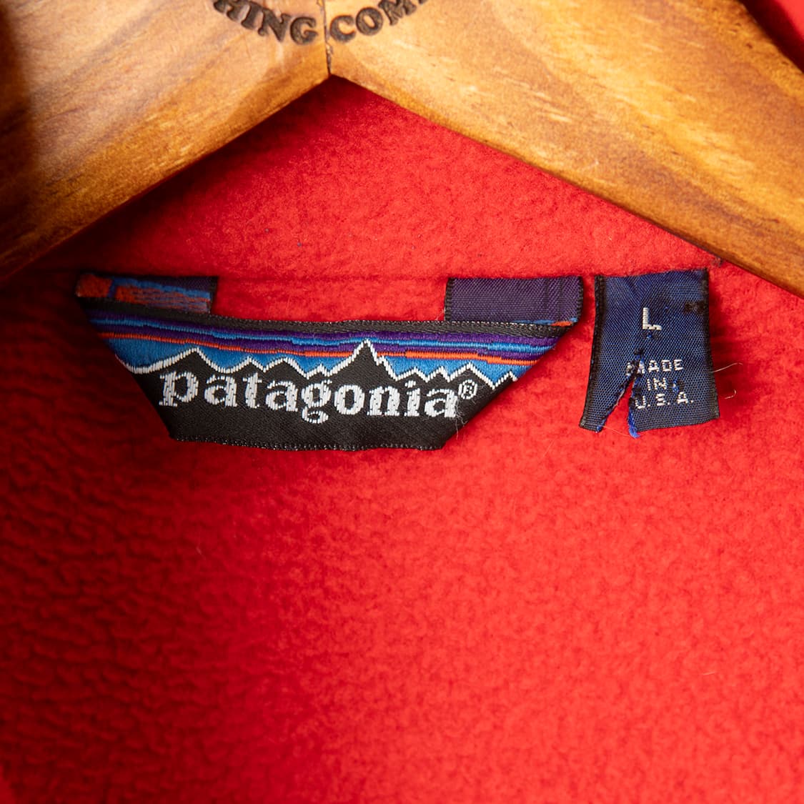 [L] 90s 파타고니아 신칠라 플리스 자켓 레드  상품이미지7