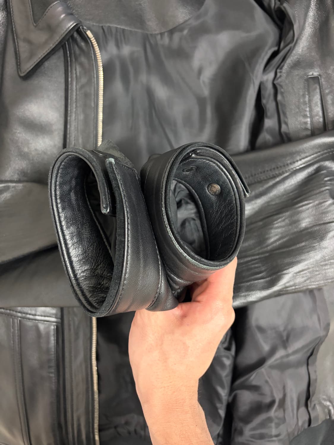 엑슬림 XLIM ep4 02 레더 자켓 4 상품이미지3