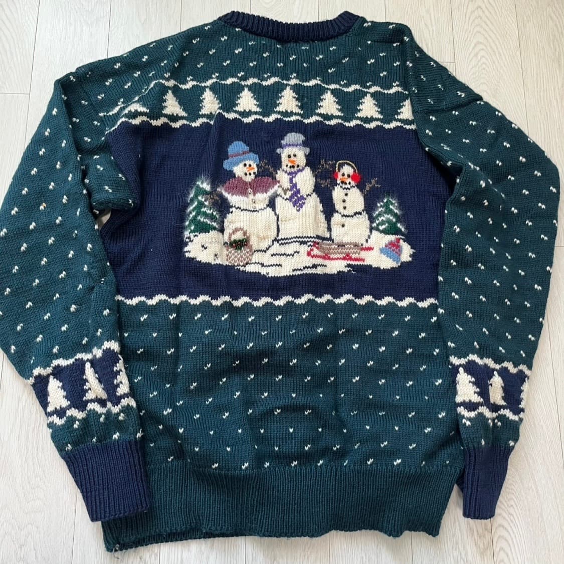 크리스마스 스웨터 (니트 가디건) 상품이미지2