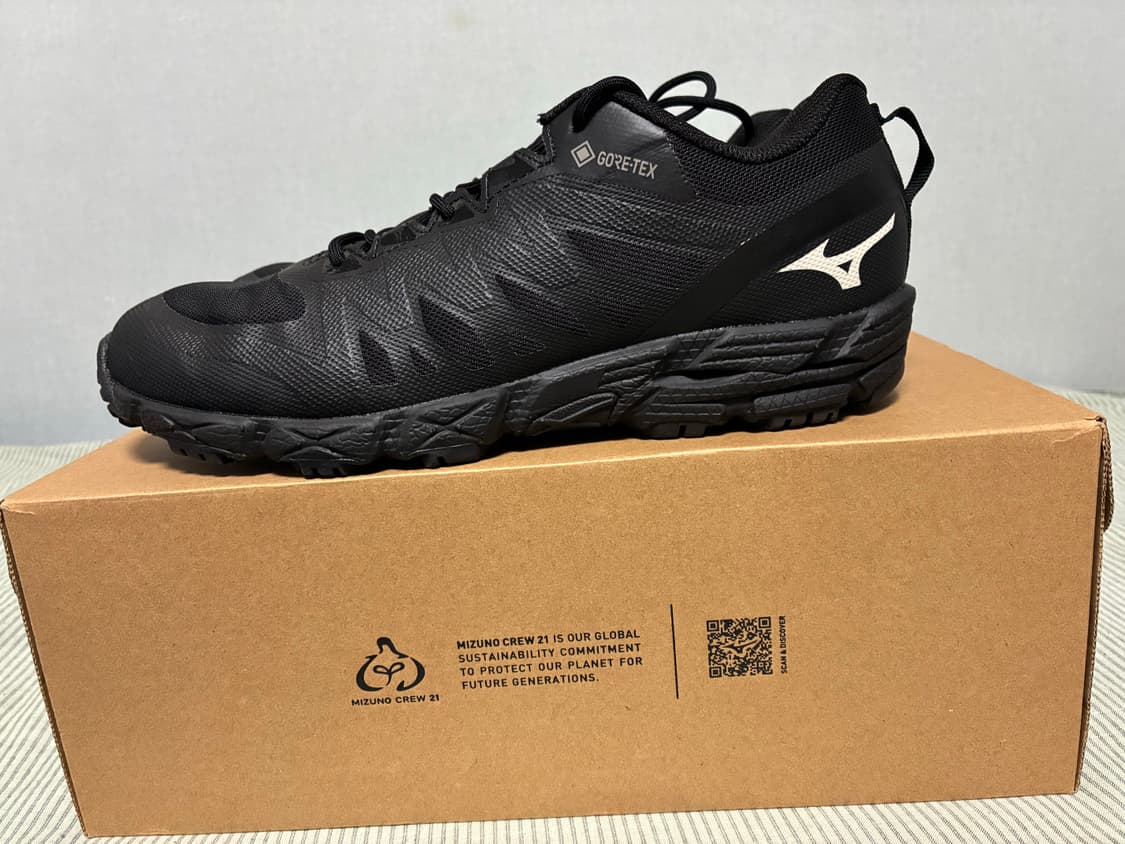 마가렛호웰 미즈노 하이킹 슈즈 웨이브 가젤3 GTX 블랙 270 상품이미지5