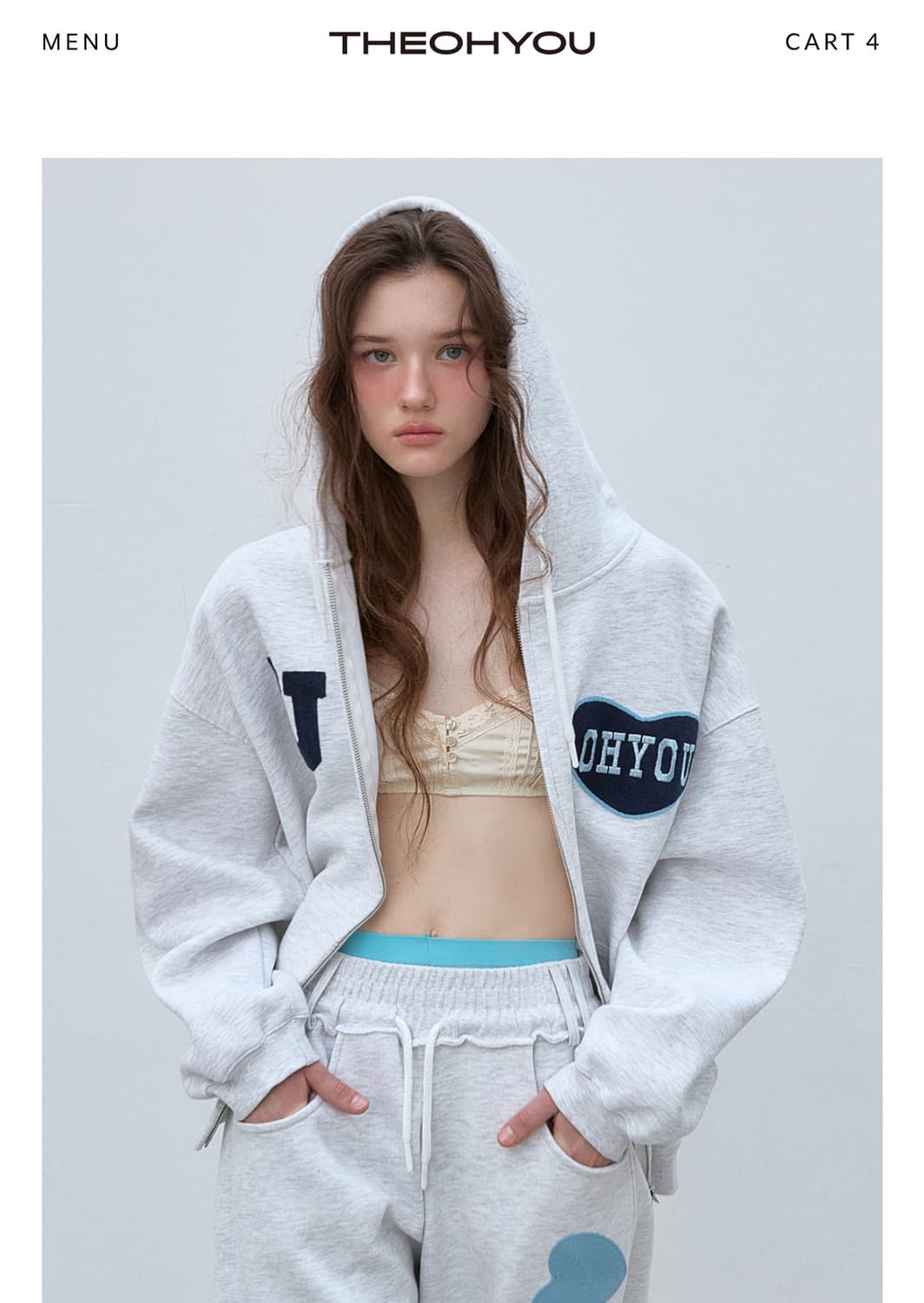 더오유 후드집업 (택포) 상품이미지1