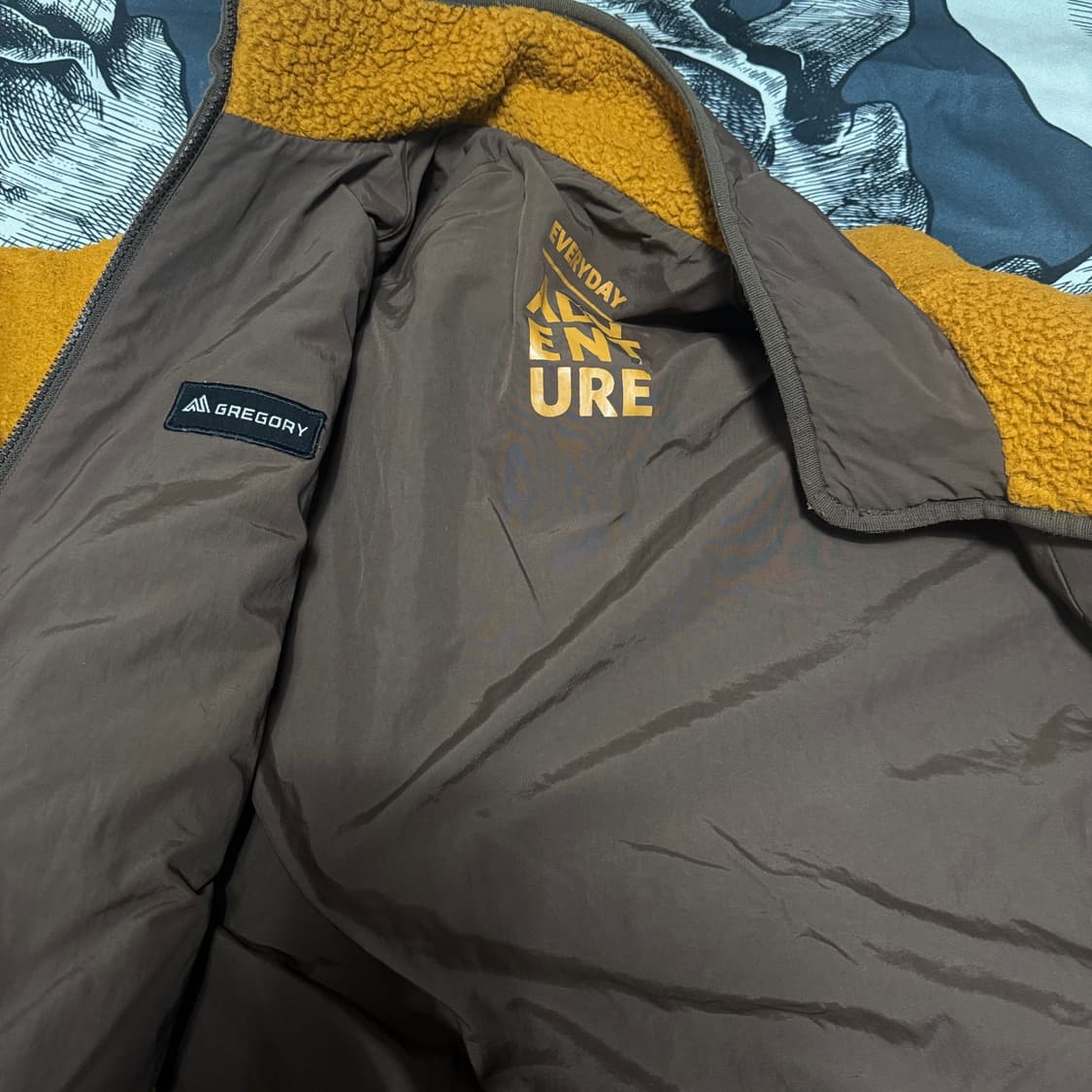 그레고리 뽀글이 양면 롱점퍼 XS사이즈 실착 남성 M 상품이미지7