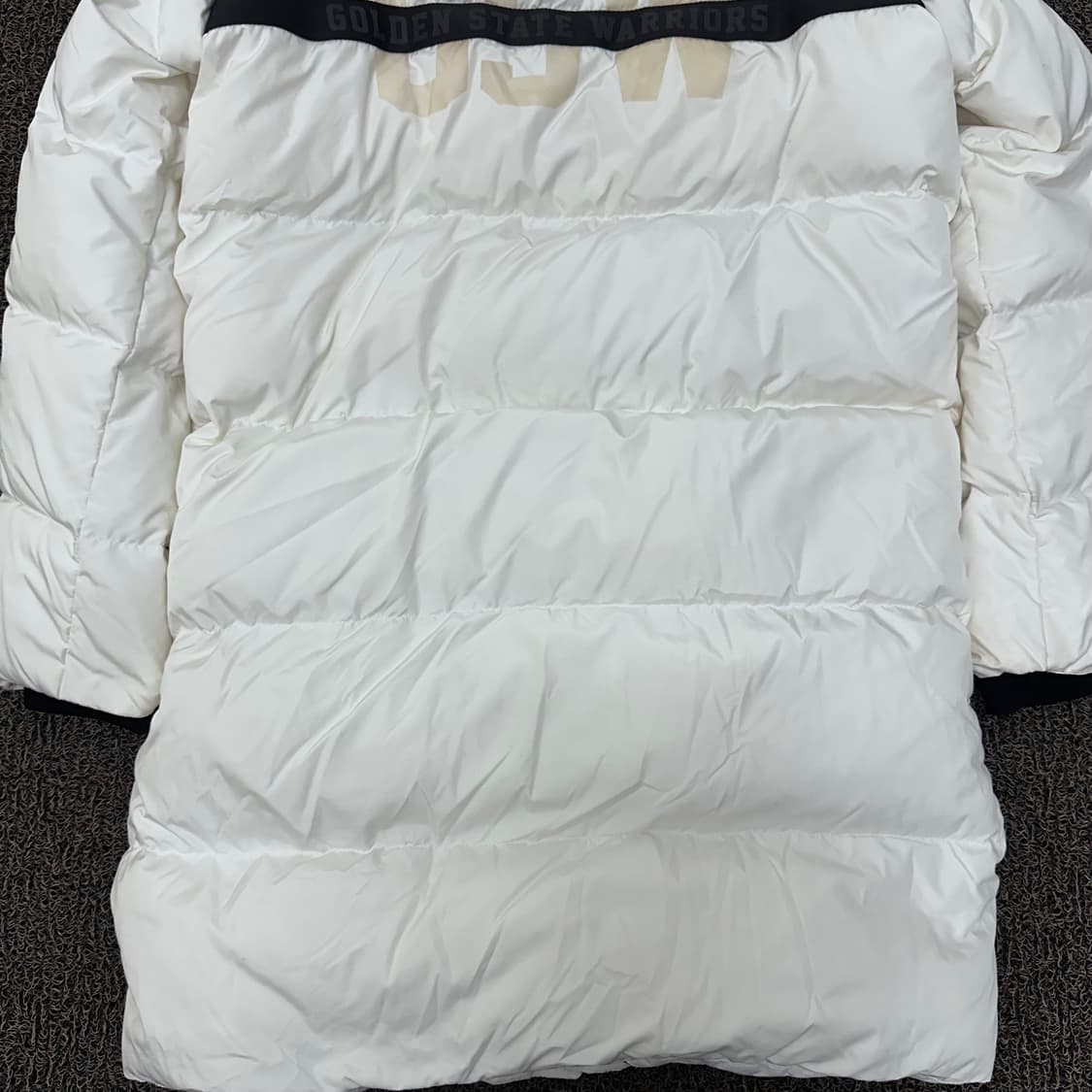 NBA 엔비에이 덕다운 롱패딩 화이트 L 상품이미지7