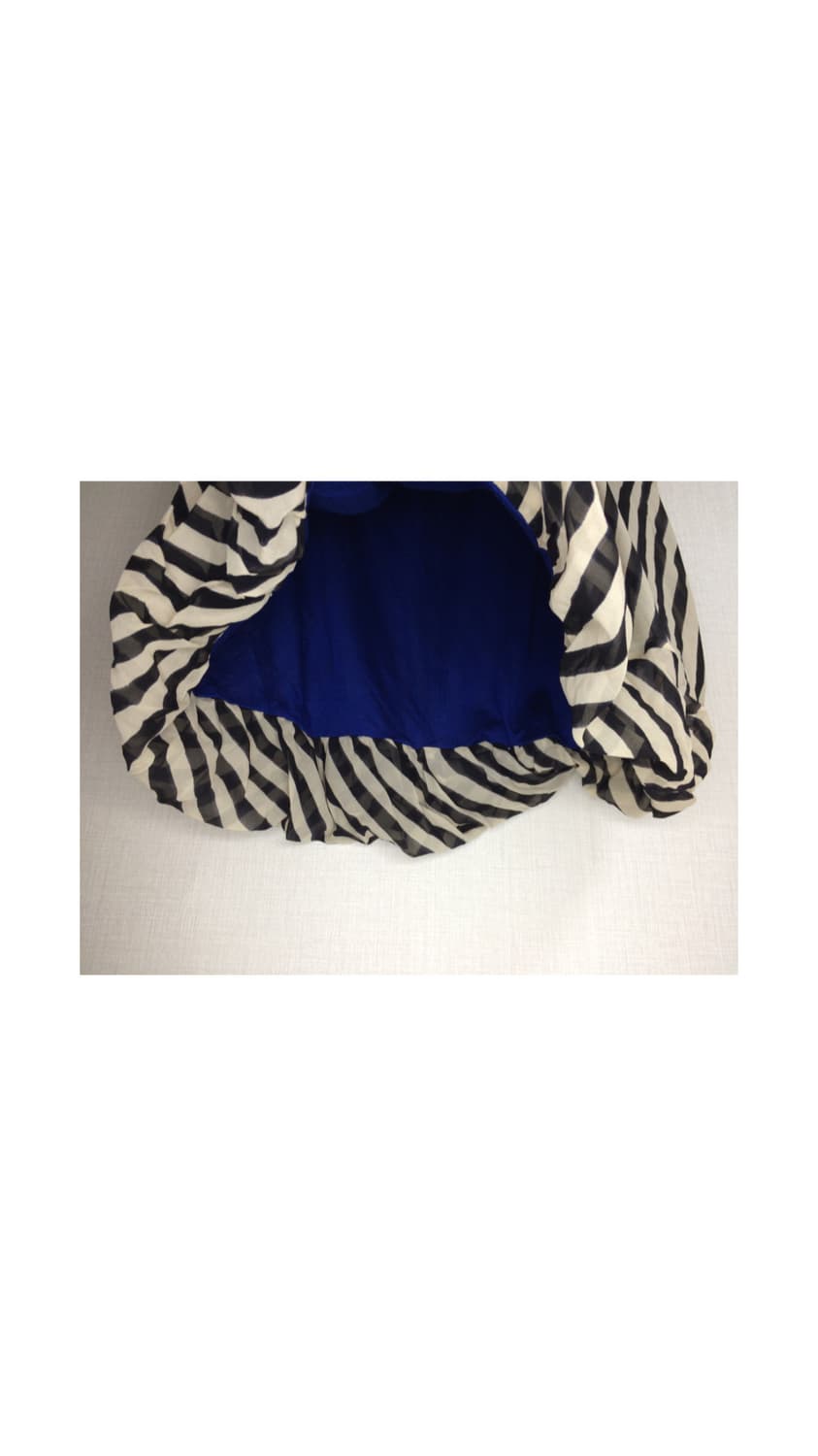 츠모리 치사토 스트라이프 벌룬 미디 스커트 상품이미지4