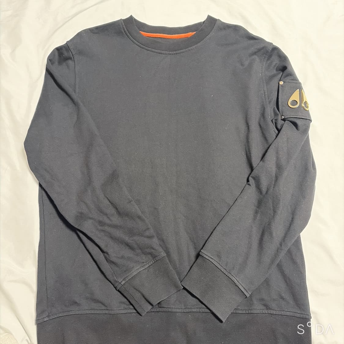 무스너클 블랙 맨투맨 티셔츠 L 상품이미지1