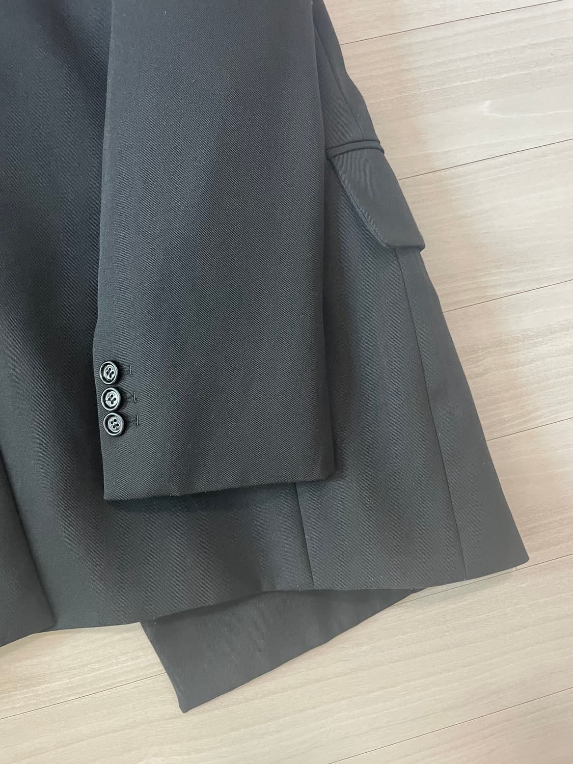 [타일레]  투 블레이저 자켓 black 상품이미지9