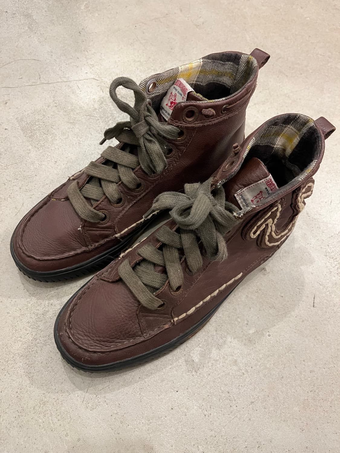 빈티지 00s 트루릴리젼 스니커즈 하이 상품이미지2