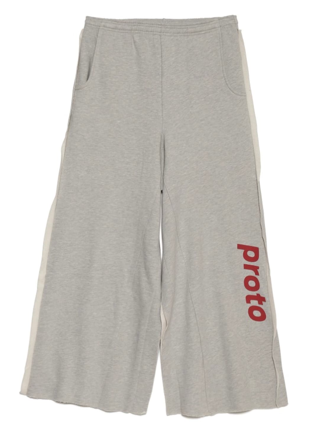 prototypes 초기 컷오프 와이드 스웨트팬츠 상품이미지4