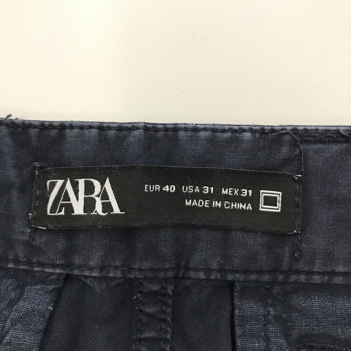 자라 루즈핏 워시드 스트링 카고팬츠 [31-32] 상품이미지4