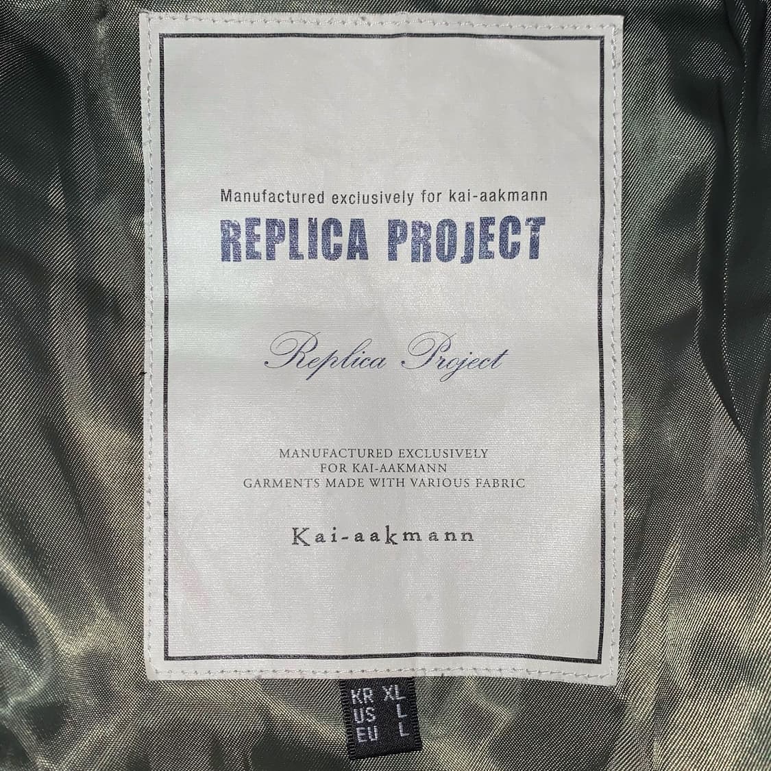 [XL] 카이 아커만 래플리카 프로젝트 M65 피쉬테일 파카 상품이미지4