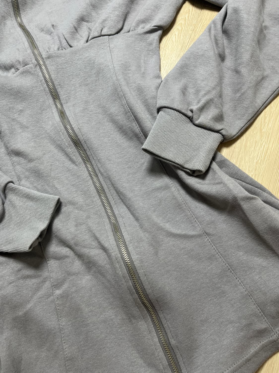 모카그레이 후드집업 원피스 상품이미지2