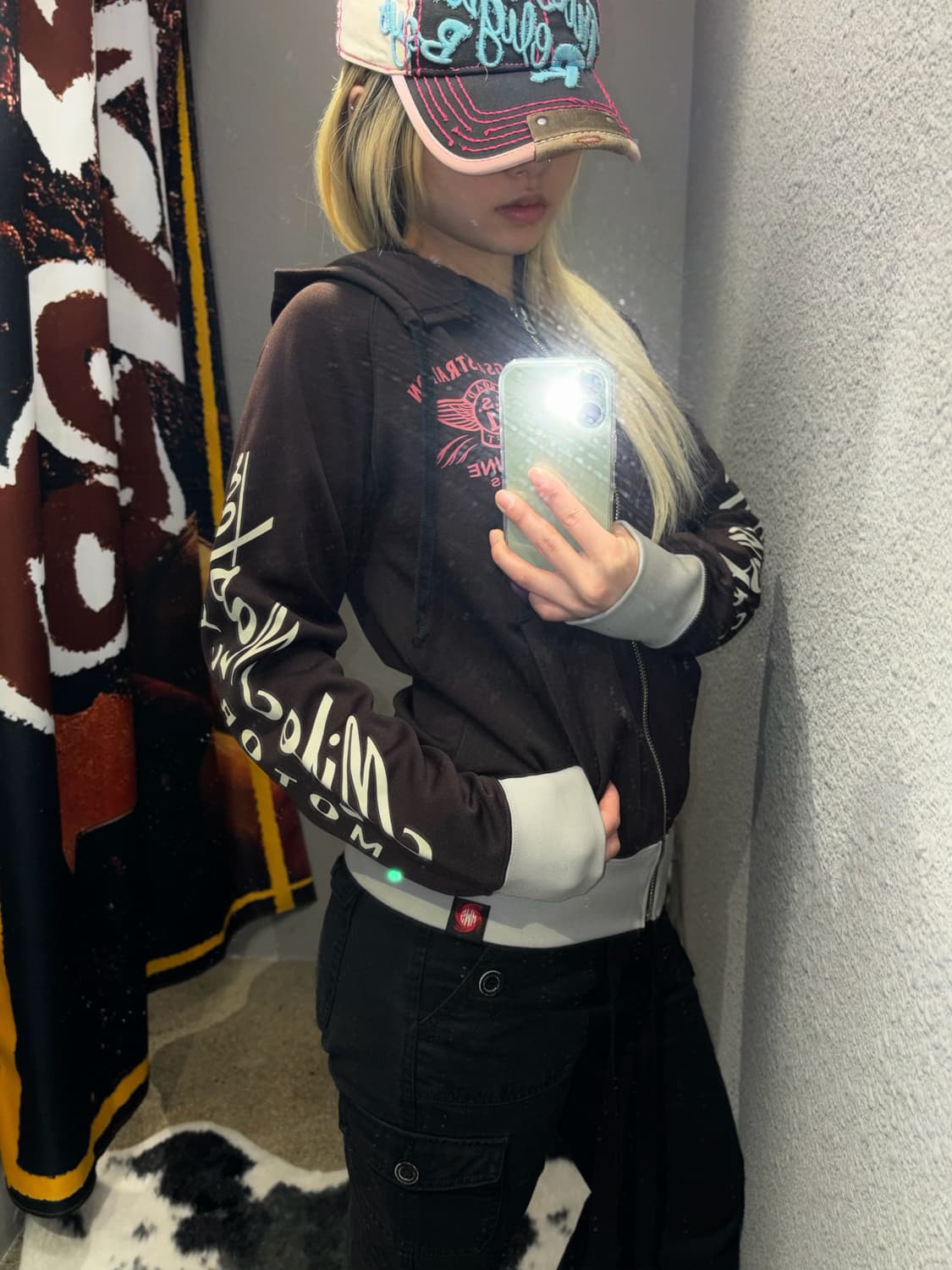 MWS 모터사이클 후드집업 상품이미지2