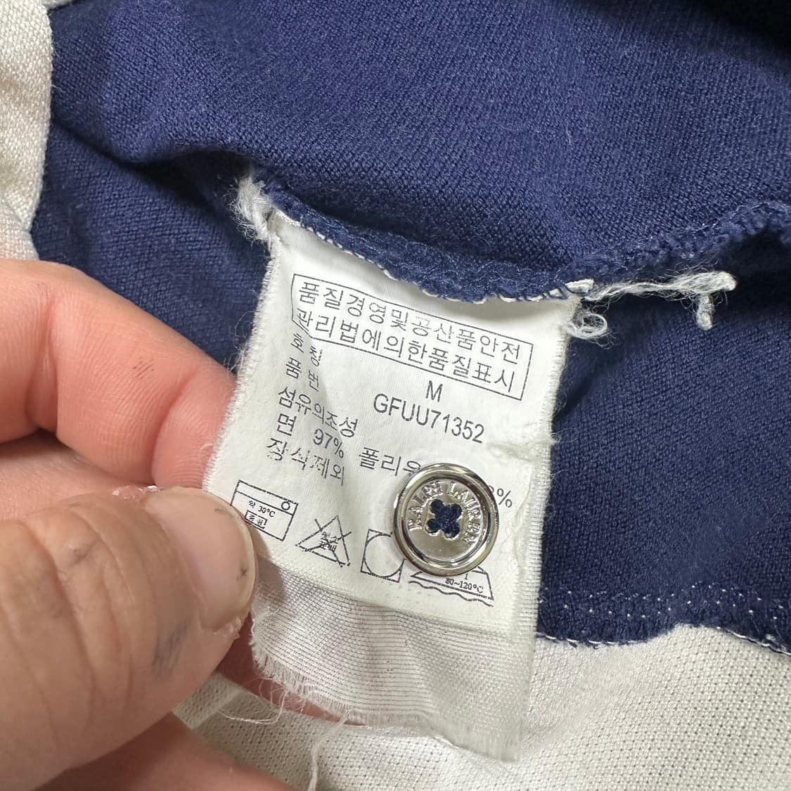 ✨ (만원 빈티지) 랄프로렌 골프 빅포니 여성 카라 반팔티 상품이미지5