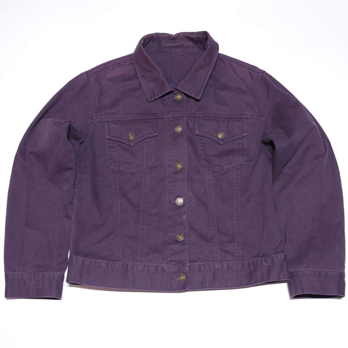 [JPN] Purple Denim Trucker Jacke 상품이미지1