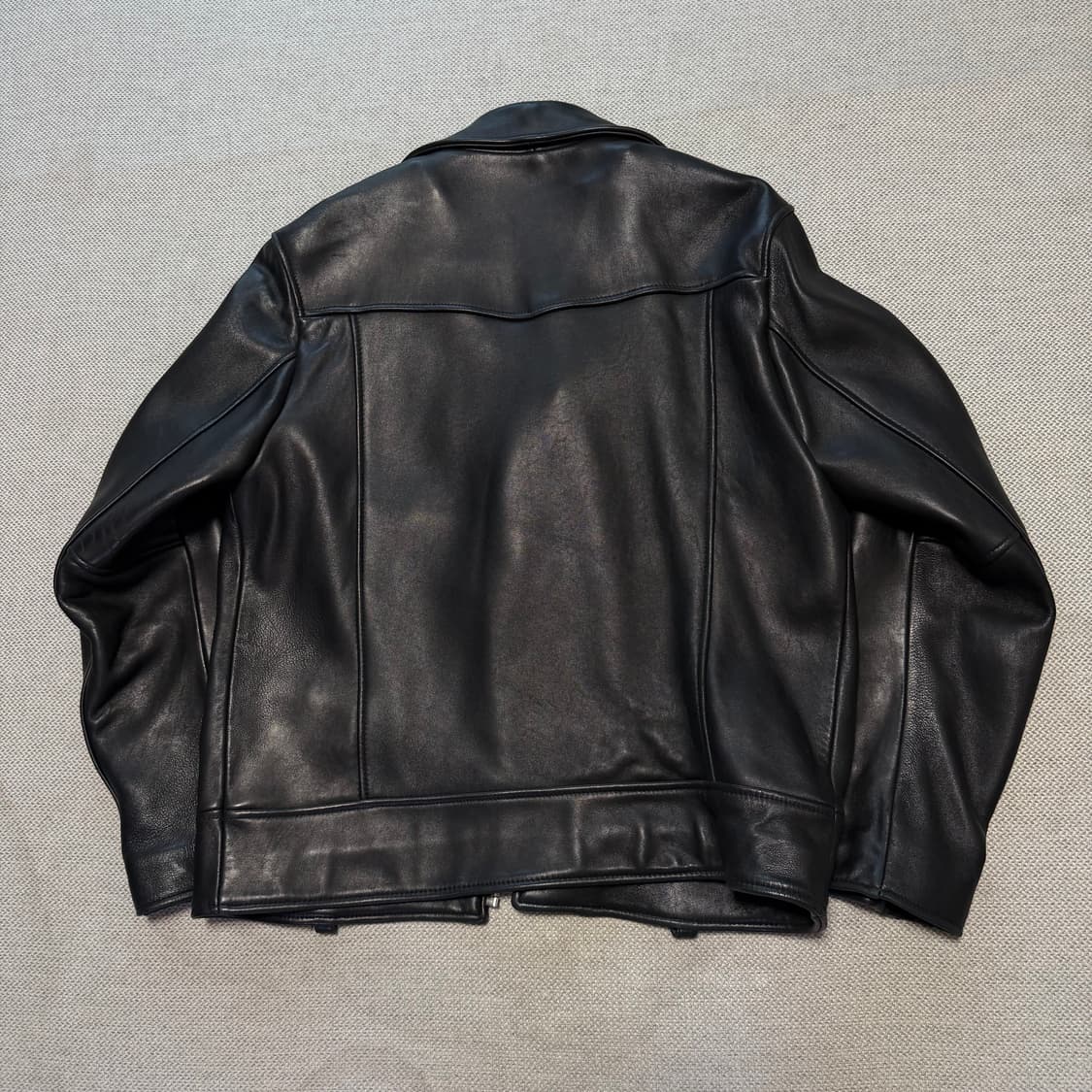 비바스튜디오 블랙 레더 라이더 자켓 상품이미지6