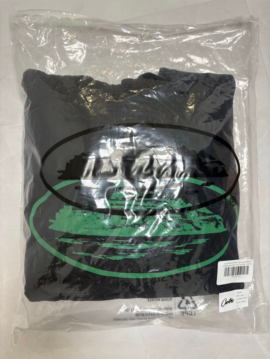 코르테이즈 OG 로고 후드(그린) 상품이미지1