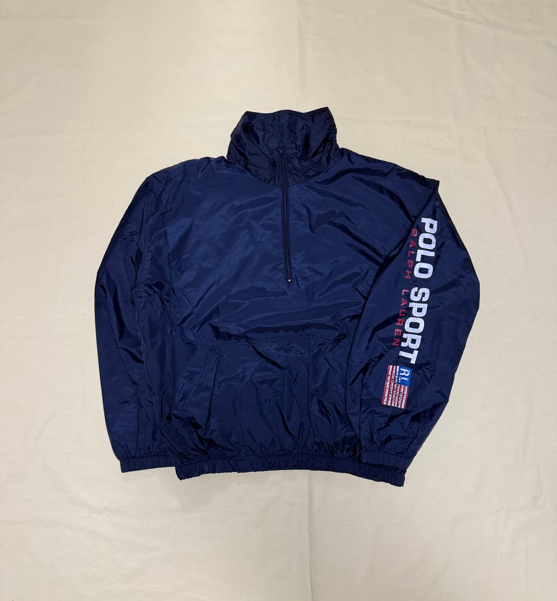 폴로 스포츠 하프집업 나일론 풀오버 90s 상품이미지1