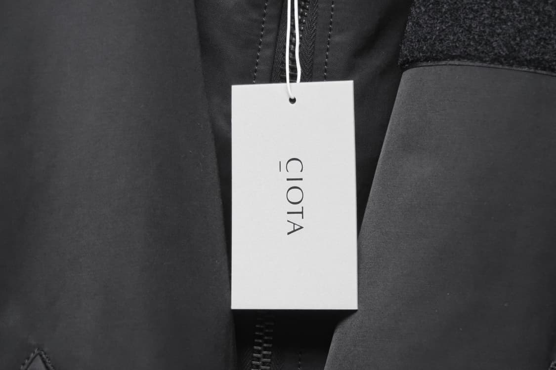 (5/새제품)시오타 Ciota MA-1 블랙 상품이미지9