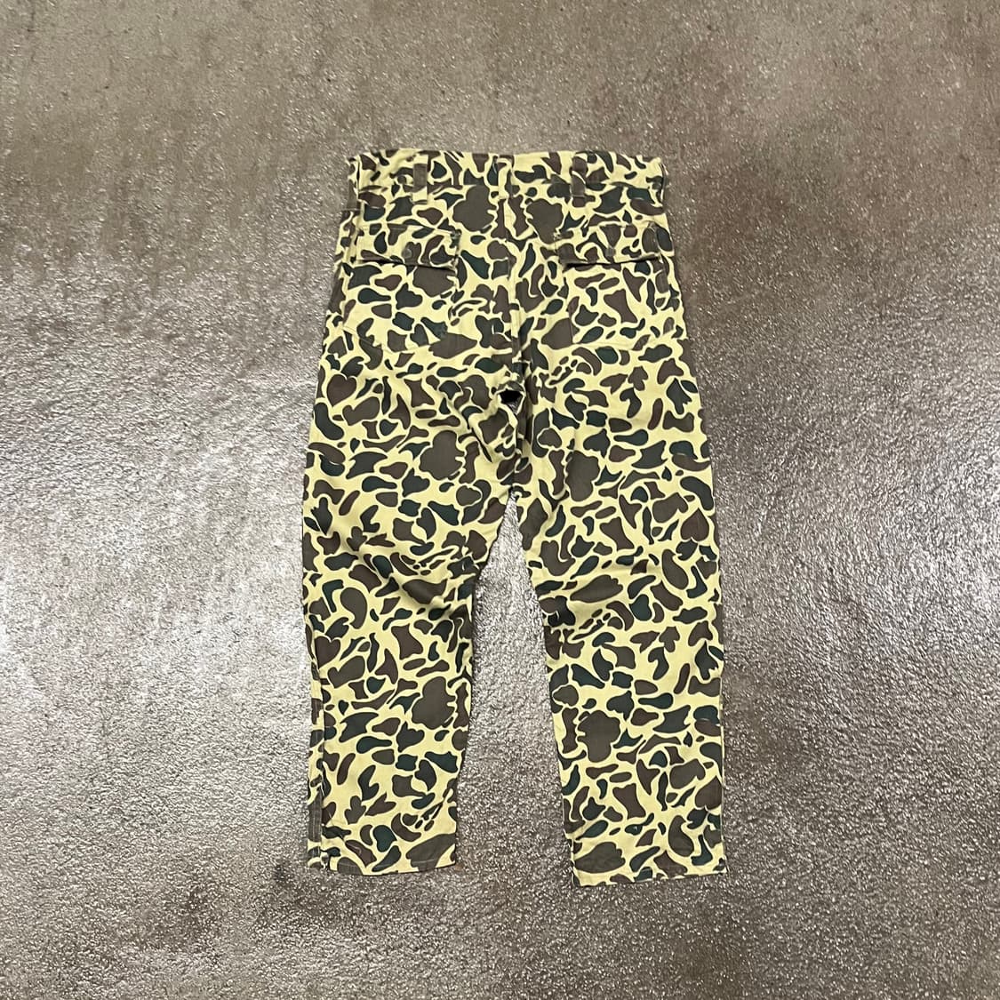 70-80s 빈티지 덕카모 헌팅 팬츠 (36“) 상품이미지4