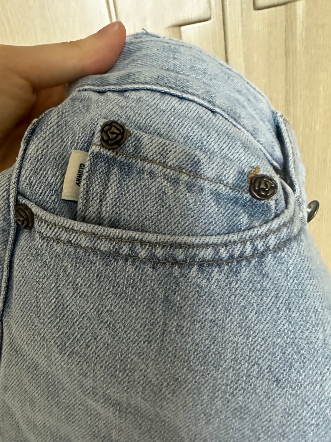 글로니 더 벨라 데님 스커트 상품이미지7