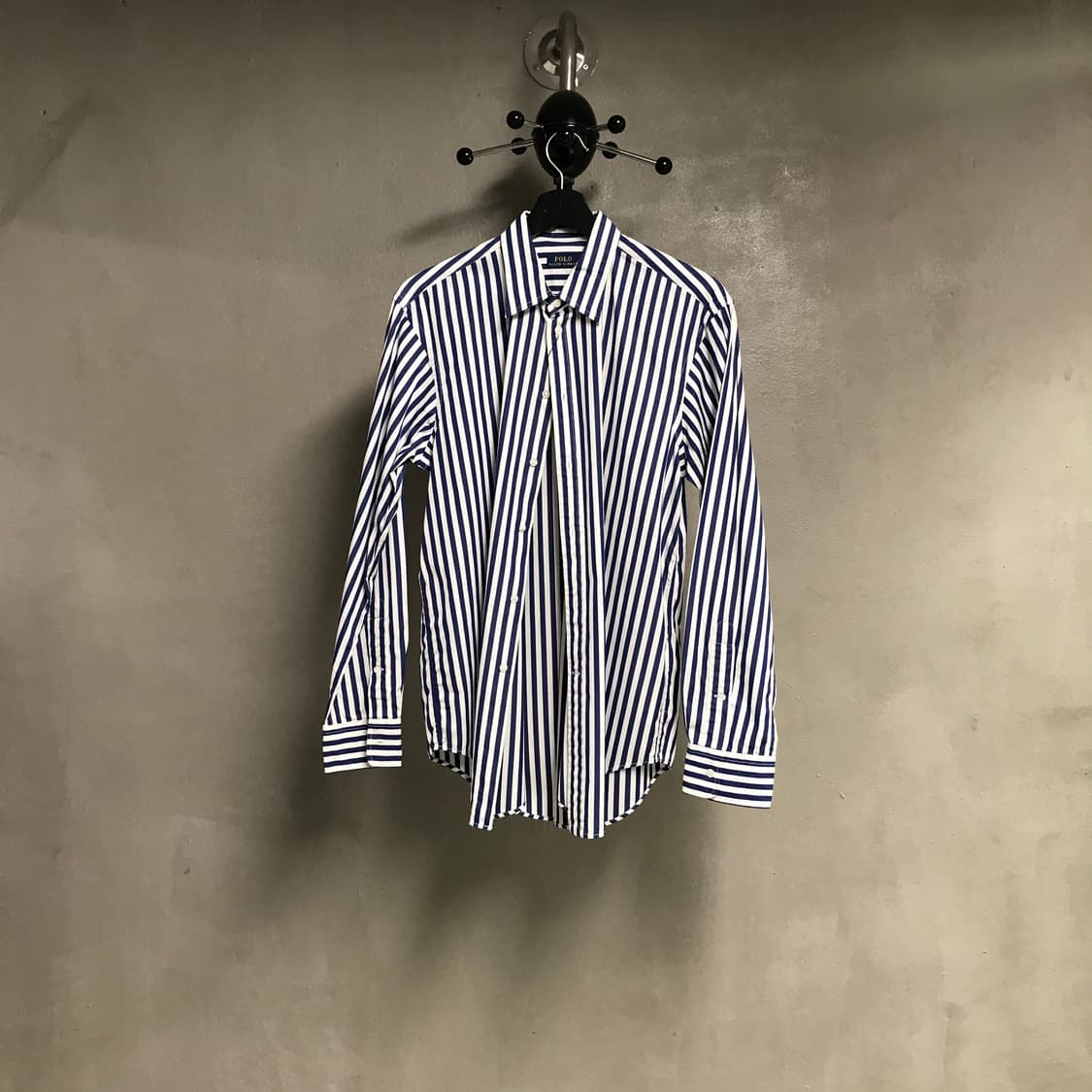 폴로 랄프로렌 스트라이프 셔츠 블루 S 상품이미지1