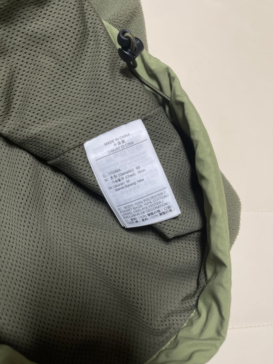 나이키 클럽 플리스+ 윈터라이즈드 베스트 올리브  상품이미지4