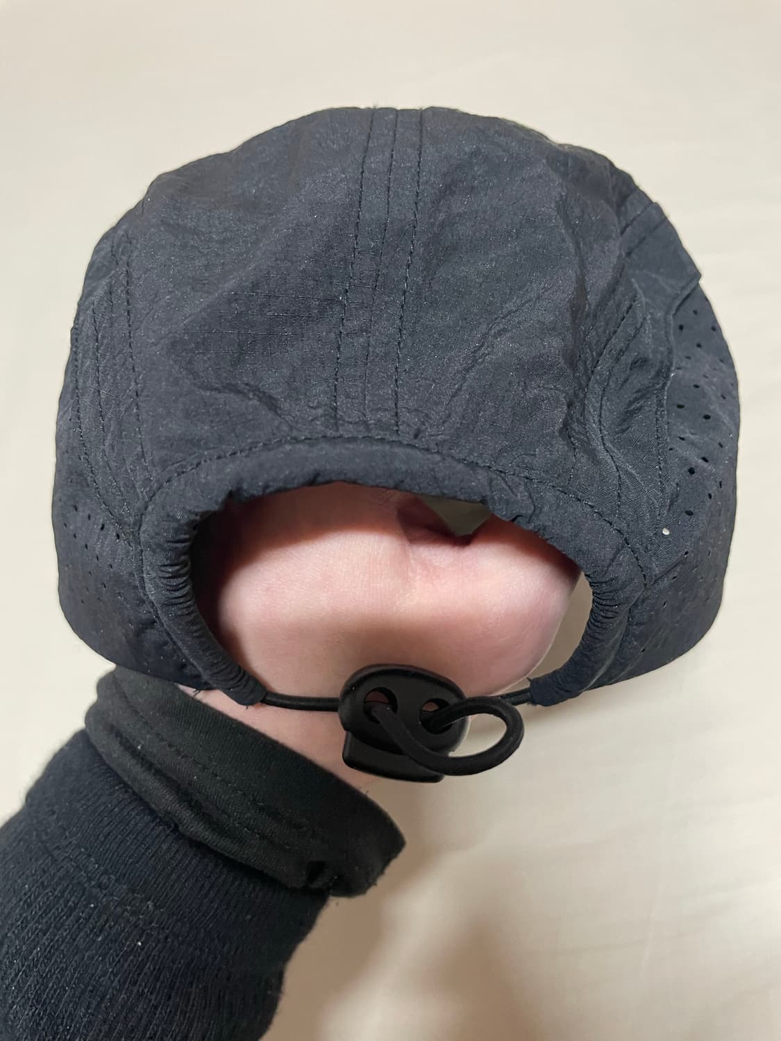 스파오 경량 러닝캡 블랙 상품이미지2