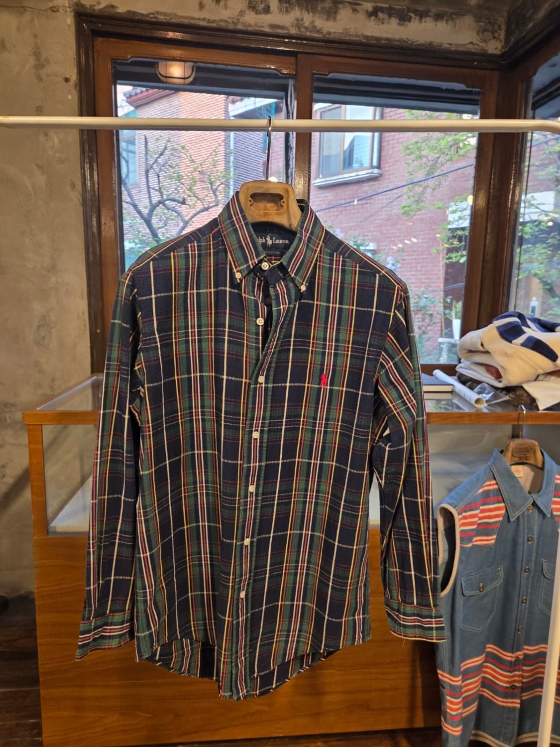 폴로랄프로렌 시어써커 버튼다운셔츠  상품이미지6