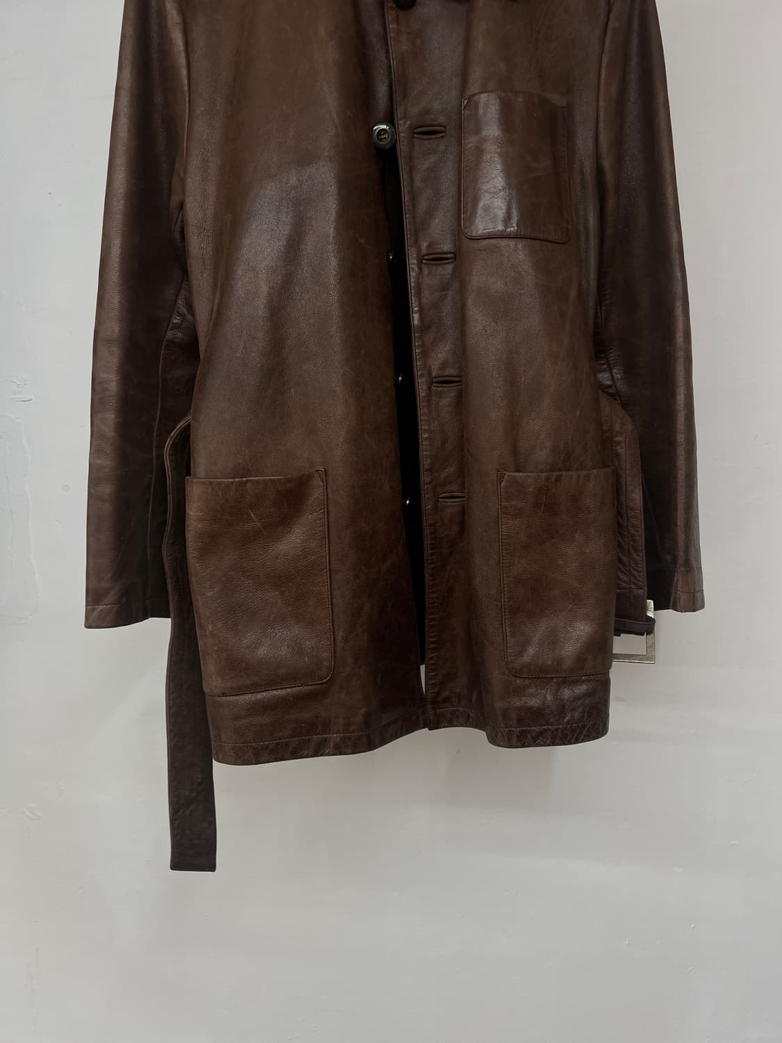 지안프랑코 페레 레더코트 상품이미지4