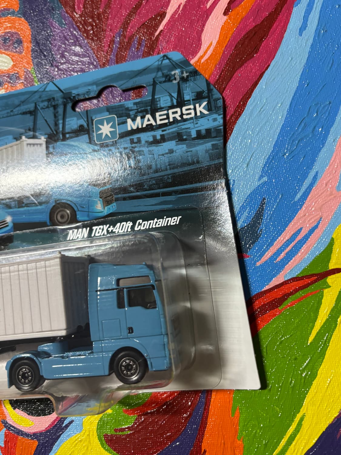 미개봉) 머스크 40피트 컨테이너 트럭 다이캐스트 마조렛 인테리어 소품 상품이미지2