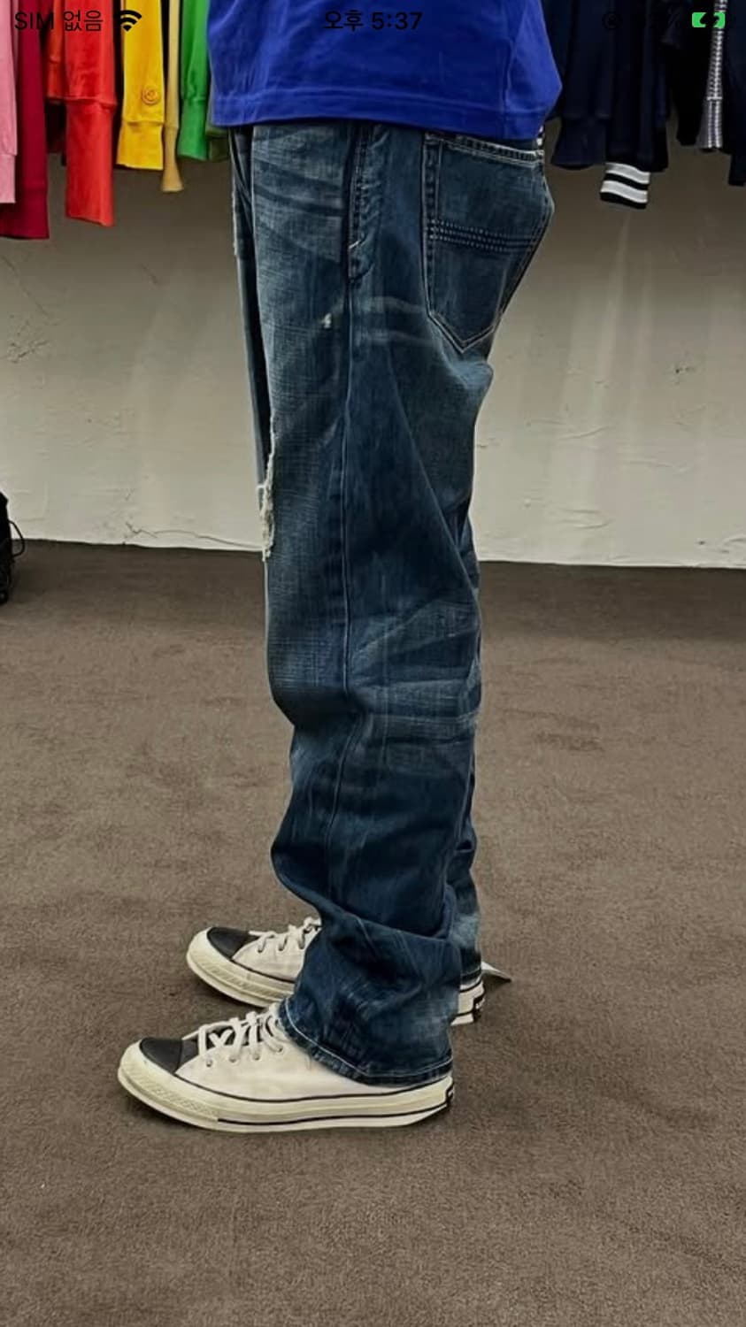 디젤 아디다스 데님 팬츠 상품이미지10