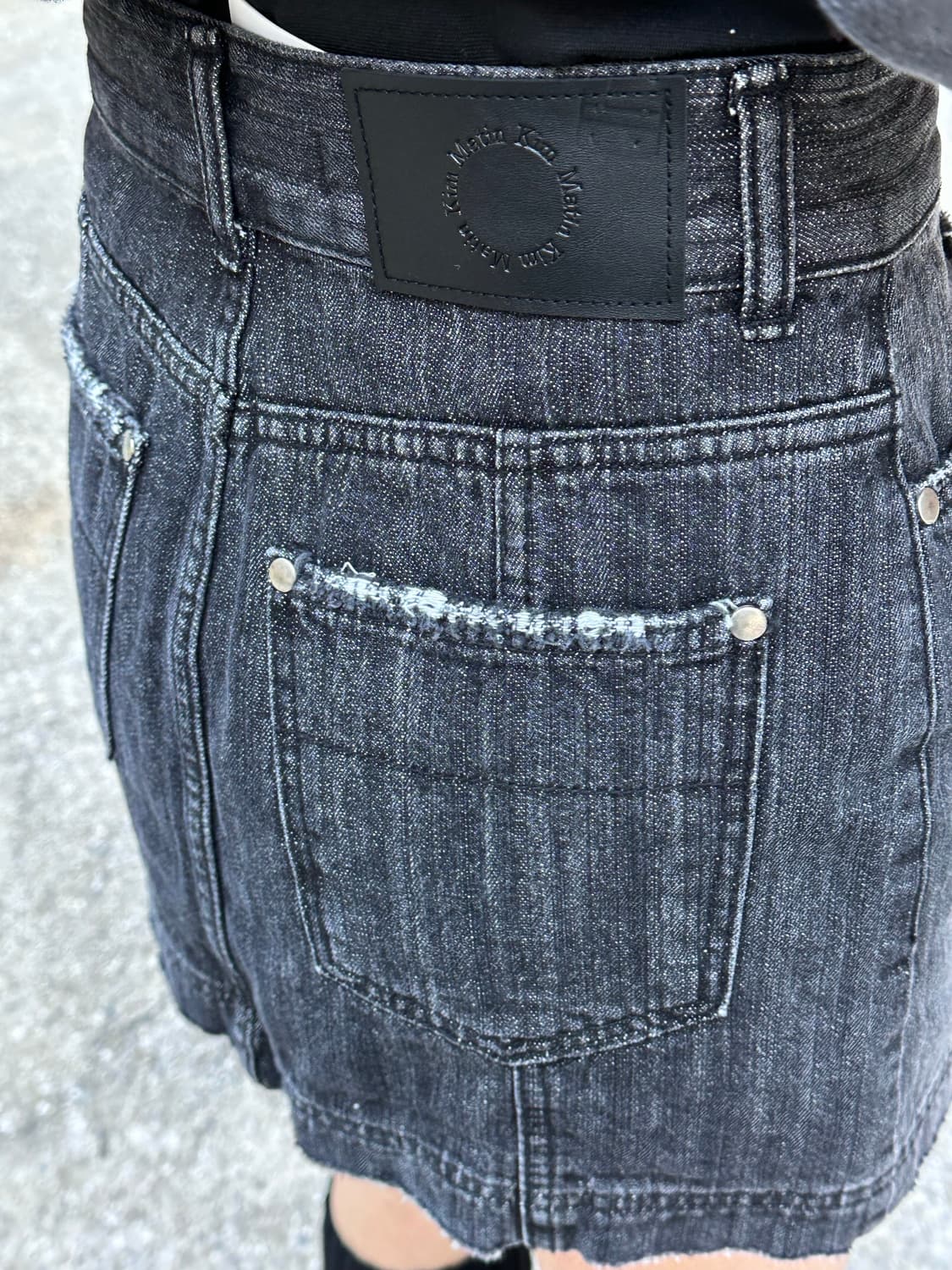 노스페이스 점퍼 미스치프 후드티 마뗑킴 스커트 코디세트 상품이미지10