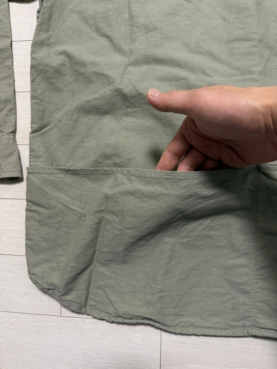 나이젤카본 워크카키셔츠 상품이미지8